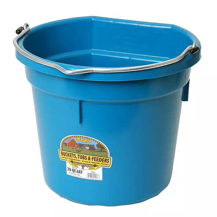DuraFlex Flat Back Bucket 20 Qt