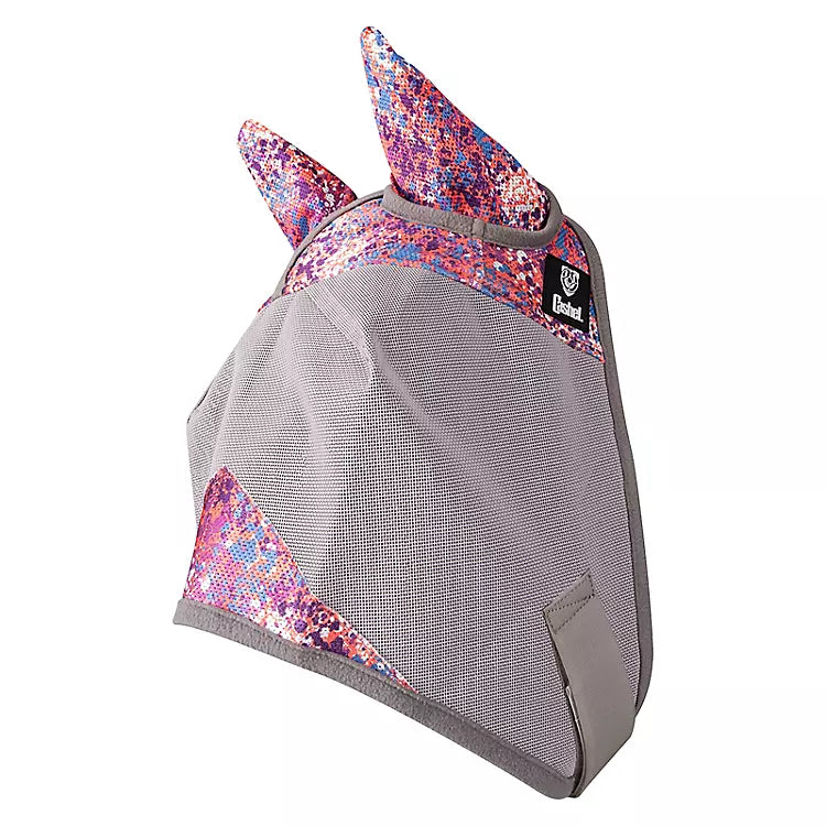Cashel Crusader Patterned Fly Mask with Ears