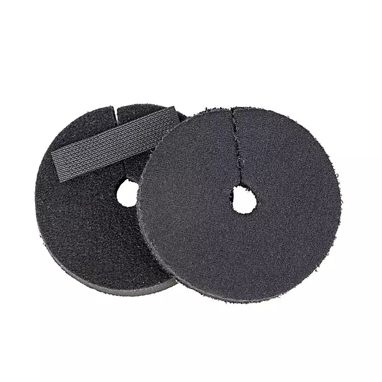 Tabelo Neoprene Black Bit Guards w/Velcro Pair