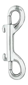 Weaver Leather Double Snap 3.5 Nickel Plated