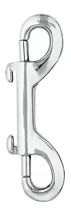 Weaver Leather Double Snap 3.5 Nickel Plated