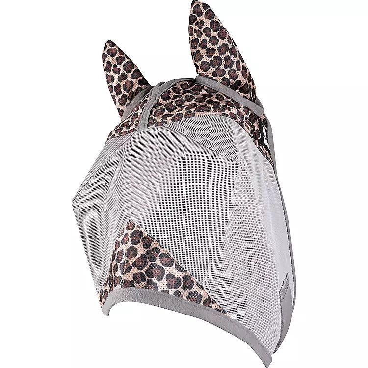 Cashel Crusader Patterned Fly Mask with Ears