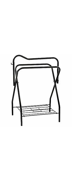 Equiessent Portable Saddle Rack Black