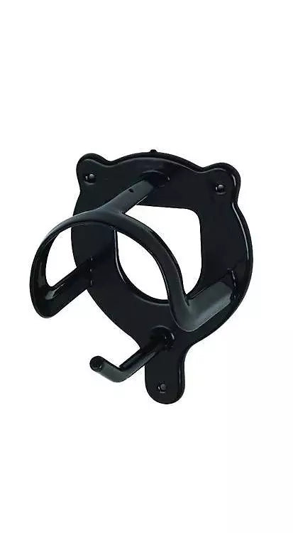 Henri De Rivel Single Bridle Rack Black
