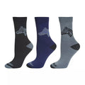 TuffRider Ladies Starter Socks 3pk Black
