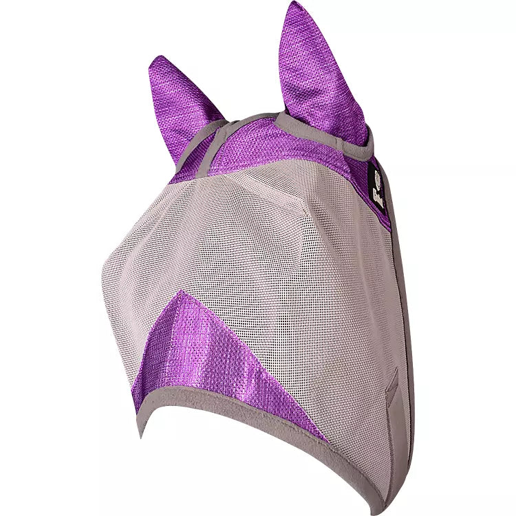 Cashel Crusader Patterned Fly Mask with Ears