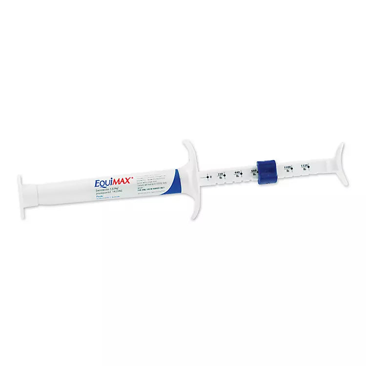 Equimax 14.03 Praziquantel/1.87 Ivermectin Paste