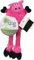 Godog Checkers Skinny Pig Dog Toy