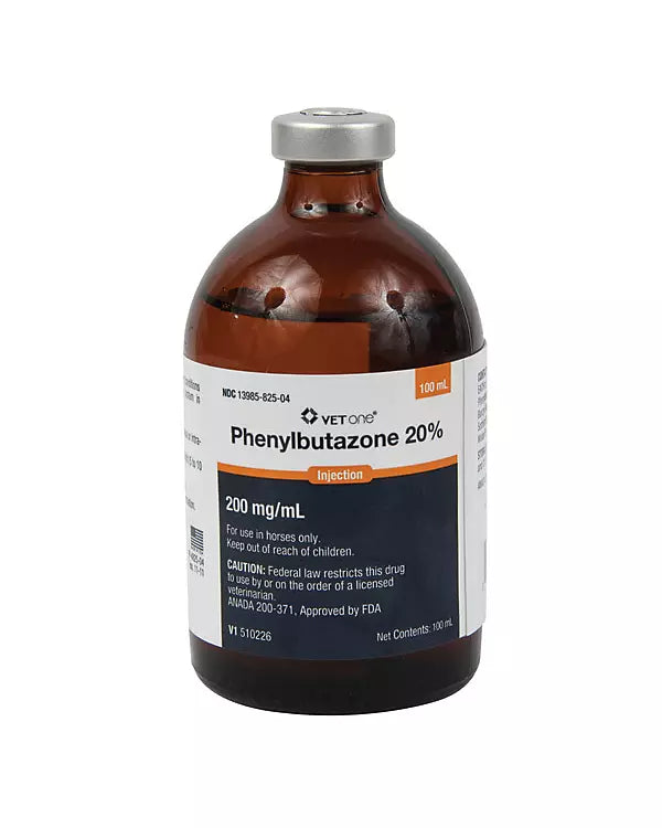 Bute Phenylbutazone Injection 100ml Vial