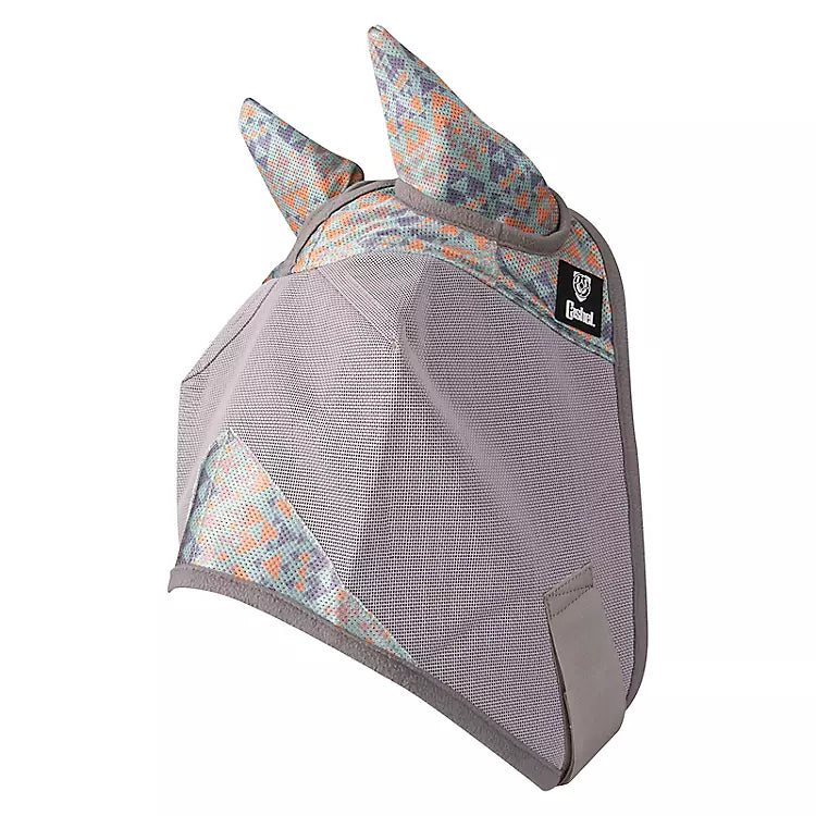 Cashel Crusader Patterned Fly Mask with Ears