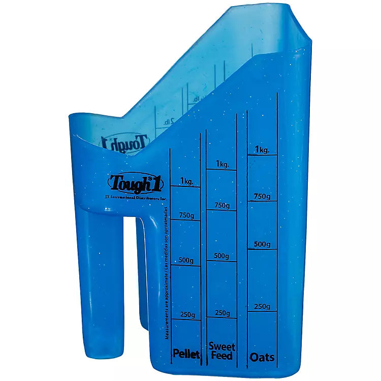 Tough1 Feed Scoop w. Measurements
