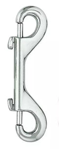 Weaver Leather Double Snap 4 Nickel Plated