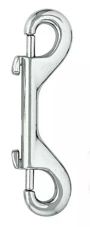 Weaver Leather Double Snap 4 Nickel Plated