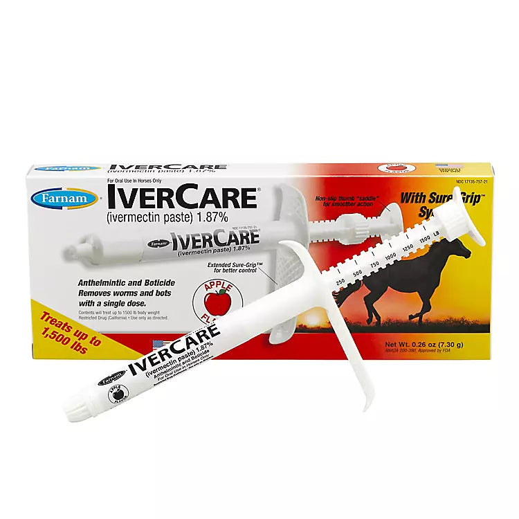 IverCare 1.87% Ivermectin Paste Wormer